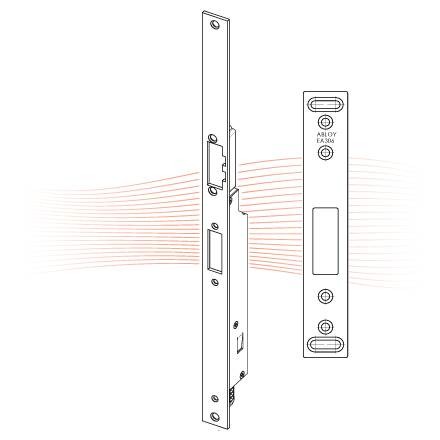 EFFEFF MEDIATOR 65M-34 electric strike 12V DC, with flat renovation striking plate, universal