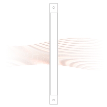 EFFEFF Z09-DBRR3 distance plate 300x24x3