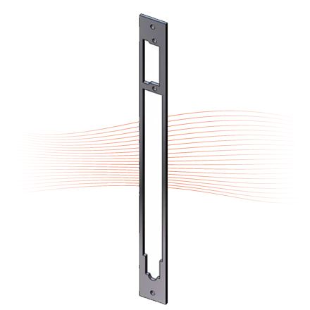 EFFEFF Z65-36B35 Reparaturdistanzblech 408x28x2