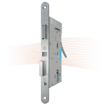 EFFEFF 809M14A electromechanical mortise lock, 12V 100%ED, 72/60/24, D