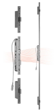 EFFEFF 819E12F electromechanical multi-point mortise lock, 12V 100%ED, 92/55, D EFFEFF 819E12F electromechanical multi-point mortise lock, 12V 100%ED, 92/55, D