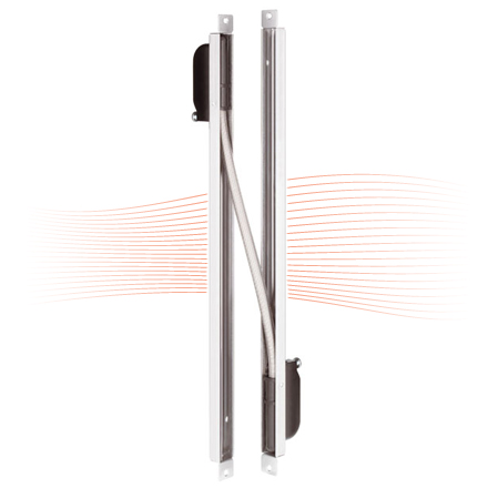 EFFEFF 10312-20-20 beidseitige Einbauwanne Kabelübergang, verdeckt, 519