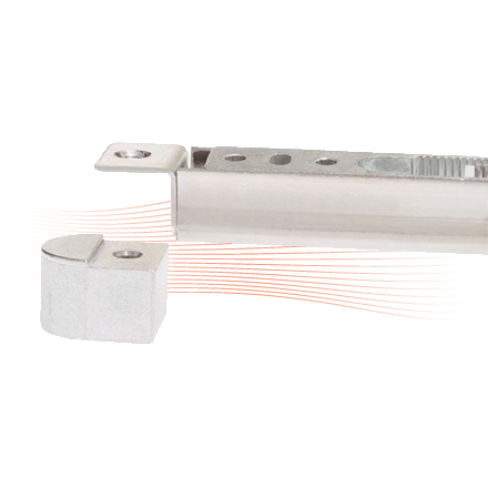 EFFEFF 10313 Montageset, Holzbau, für kurze Kabelübergänge, Breite 25 mm