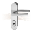 EFFEFF 809ZB05-35 security escutcheon, H-H 92, stainless steel