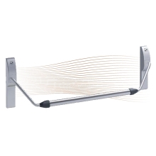 EFFEFF 8000-00 panic bar, without profile cylinder hole, black EFFEFF 8000-00 panic bar, without profile cylinder hole, black