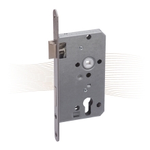 BASI ES-464 mortise lock, DIN right, rounded 235/20 BASI ES-464 mortise lock, DIN right, rounded 235/20