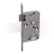BASI ES 935-3 mortise lock  toilet left-right, with rounded face plate
