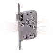 BASI ES 246 mortise lock, right, BK, with rounded face plate 235/20