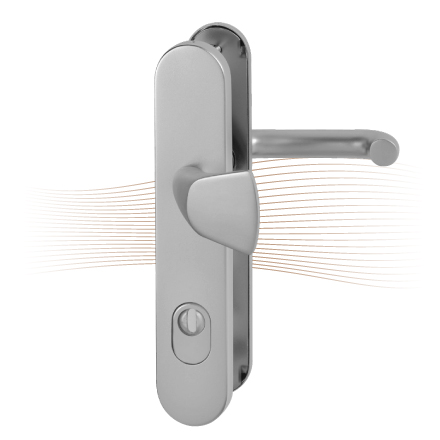 BASI SB 5000 SK2 ZA security fitting, K-H 50-54/10-18/92, rounded stainless steel