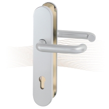 BASI SB 5000 SK1 security fitting, H-H 38-44/12/72, rounded natural alu BASI SB 5000 SK1 security fitting, H-H 38-44/12/72, rounded natural alu